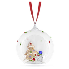 Load image into Gallery viewer, Holiday Cheers: Tree and Snowman Ball Ornament
