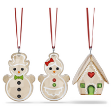 Load image into Gallery viewer, Holiday Cheers: Gingerbread Ornament Set
