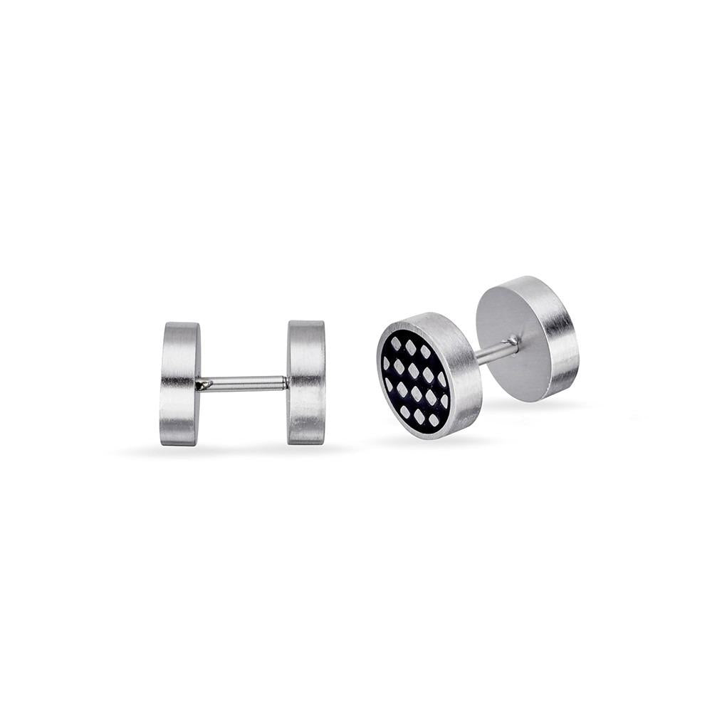 Stainless Steel Circle Studs (8mm)