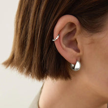 Load image into Gallery viewer, La Muse Huggie Earrings
