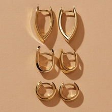 Load image into Gallery viewer, Carrousel Huggie Earrings
