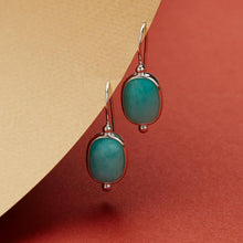 Load image into Gallery viewer, Fleur Amazonite Earrings
