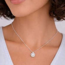Load image into Gallery viewer, 18ct White Gold 1.82ct Diamond Halo Necklace
