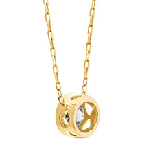 Load image into Gallery viewer, 18ct Yellow Gold 1.14ct Diamond Bezel Necklace
