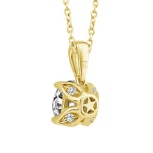 Load image into Gallery viewer, 18ct Yellow Gold 1.16ct Diamond Claw Necklace
