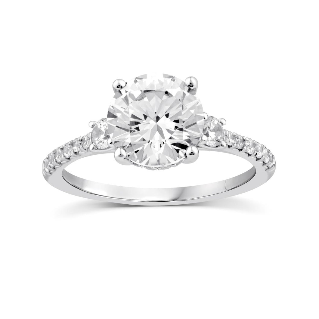 18ct White Gold 2.70ct Diamond Ring