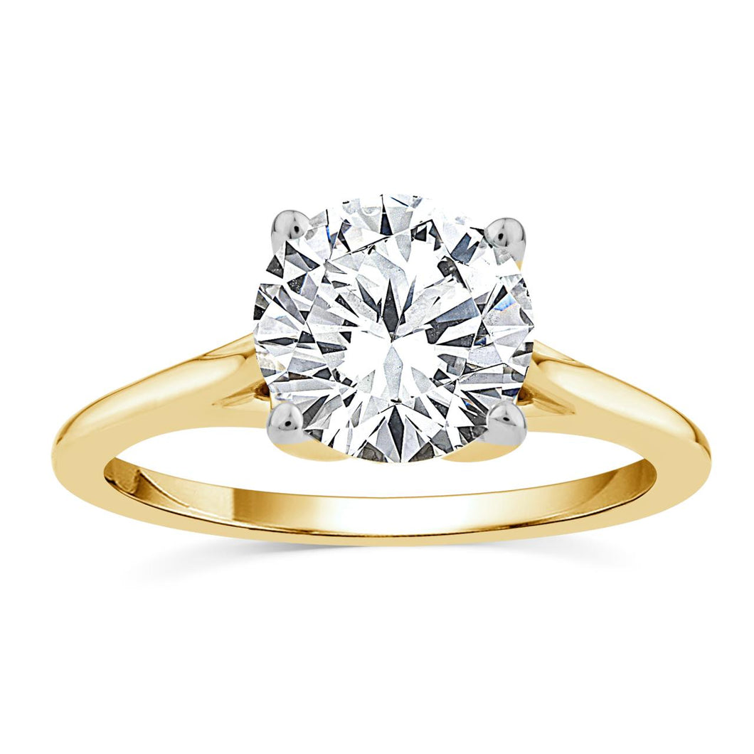 18ct Yellow Gold 2.28ct Diamond Ring