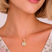 Load image into Gallery viewer, 9ct Yellow Gold Square Pendant
