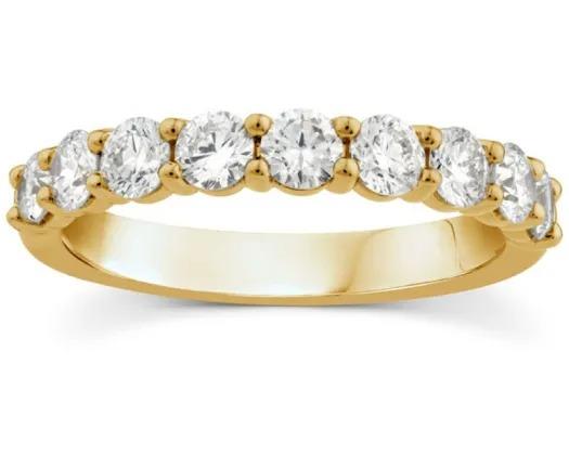 9ct Yellow Gold 1.00ct Diamond Ring