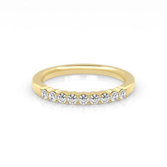 9ct Yellow Gold Diamond Ring
