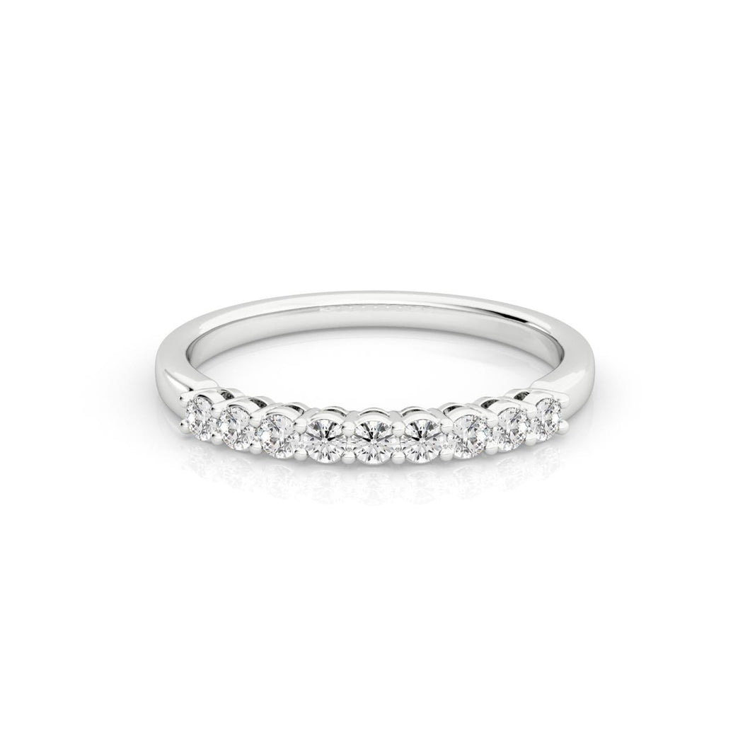 9ct White Gold 0.3ct Diamond Ring
