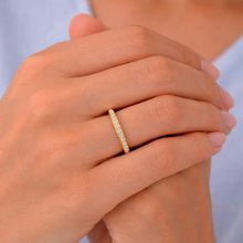 Load image into Gallery viewer, 9ct Yellow Gold 0.14ct Diamond Ring
