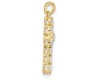 Load image into Gallery viewer, 9ct Yellow Gold 0.40ct Diamond Cross Pendant
