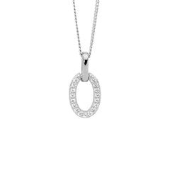 Open Oval Necklace