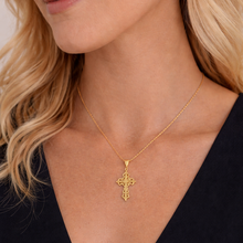 Load image into Gallery viewer, 9ct Yellow Gold Fancy Cross
