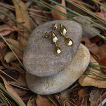Load image into Gallery viewer, Liora Double Drop Stud Earrings
