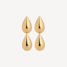 Load image into Gallery viewer, Liora Double Drop Stud Earrings
