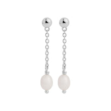 Load image into Gallery viewer, Tidal Whisper Single Pearl Earrings
