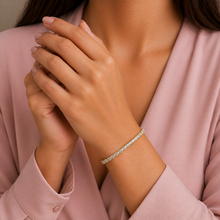 Load image into Gallery viewer, Yellow Gold Diamond Tennis Bracelet
