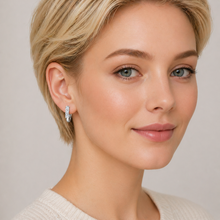 Load image into Gallery viewer, 9ct White Gold Lab Grown Diamond Earrings
