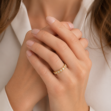 Load image into Gallery viewer, 9ct Yellow Gold Diamond Ring

