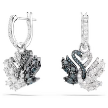 Load image into Gallery viewer, Swan Drop Earrings
