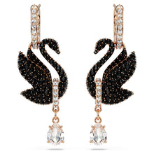 Load image into Gallery viewer, Swarovski Swan Drop Earrings
