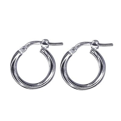 STERLING SILVER HOOPS