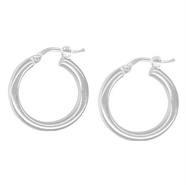 STERLING SILVER HOOPS