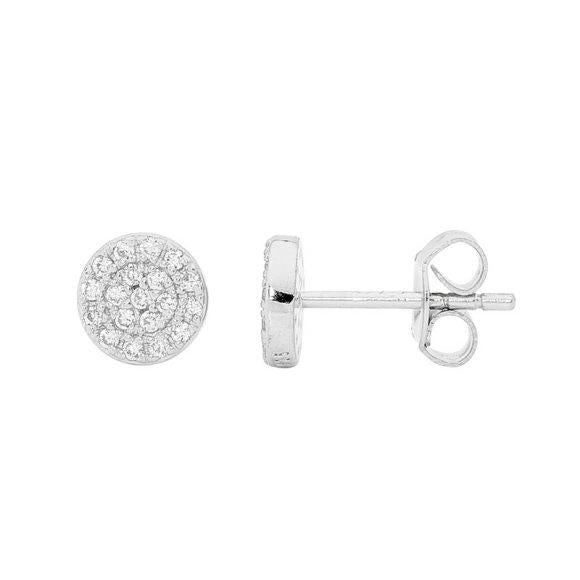 Ellani CZ Stud Earrings