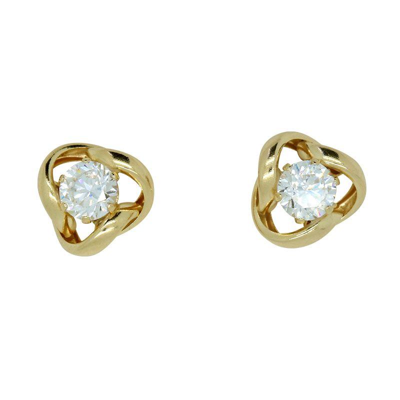 9CT YELLOW GOLD STUDS