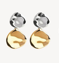 Load image into Gallery viewer, NAJO Double Disk Earrings
