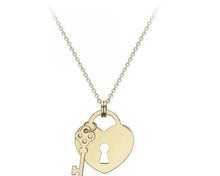 Load image into Gallery viewer, 9CT Yellow Gold Heart Lock Necklace
