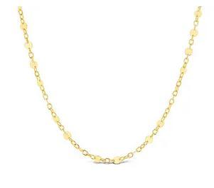 9CT YELLOW GOLD NECKLACE